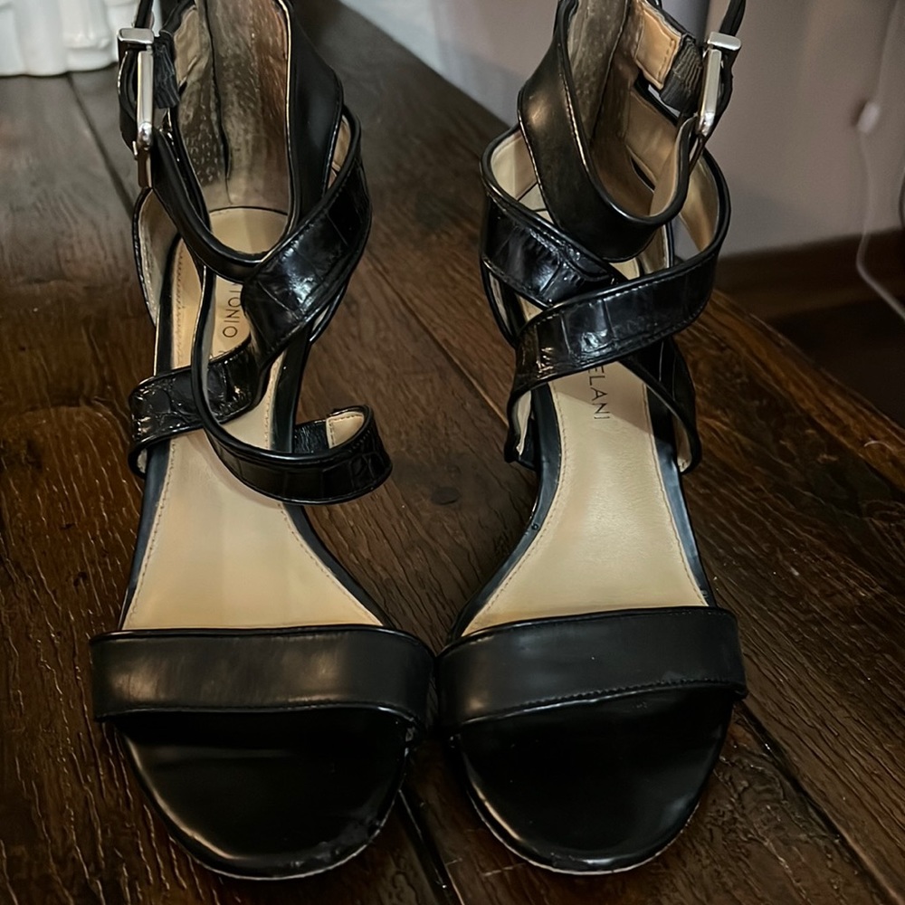 ANTONIO MELANI STRAPPY HEELS